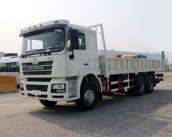 شاحنة شاكمان F3000 6x4 340 حصان شاحنة أوروبا الثانية البيضاء 10 عجلات