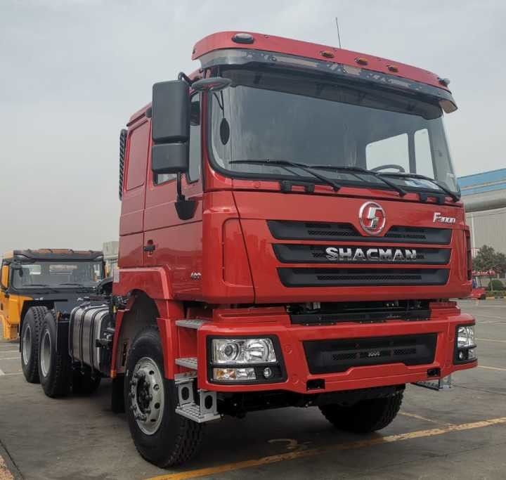 أزرق شاكمان F3000 رأس الجرار 6x4 460 حصان أوروبي شاكمان رأس الجرار