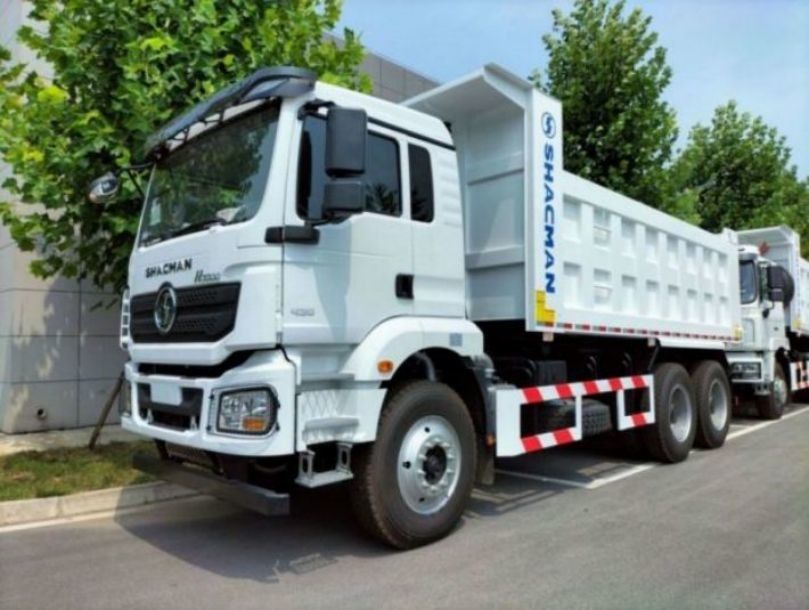 شاكمان F3000 شاحنة قمامة 6x4 محرك ويكاي 420 حصان اليورو الثاني