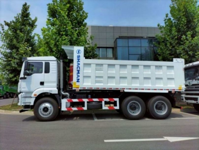 شاكمان F3000 شاحنة قمامة 6x4 محرك ويكاي 420 حصان اليورو الثاني