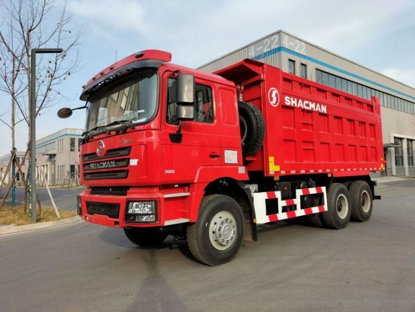 شاكمان F3000 شاحنة 6x4 WP10.380Hp اليورو 2 الأحمر 10 إطارات مع 5175mm