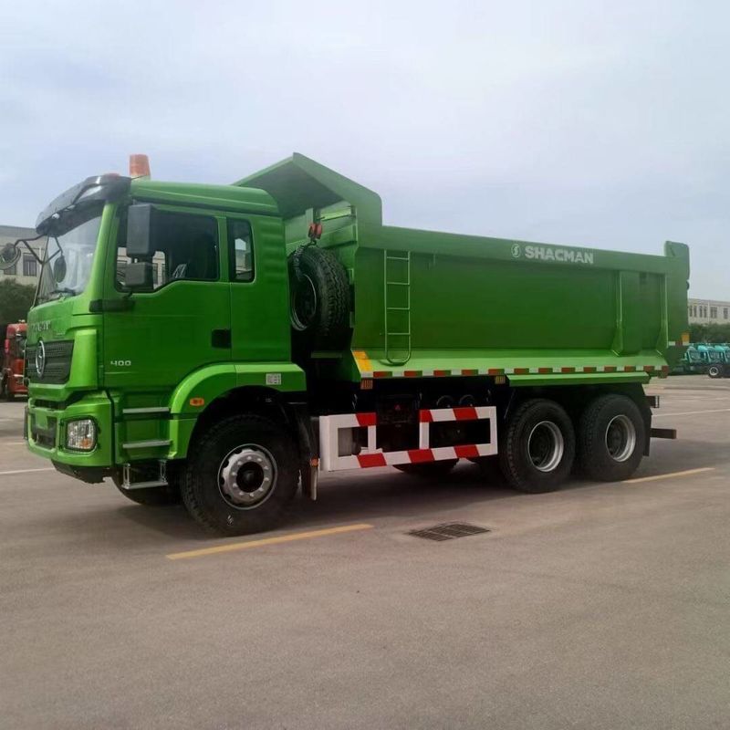 شاكمان 3 محور شاحنة هب H3000 6x4 400HP يورو 2 50 طن ثلاثة محور شاحنة هب