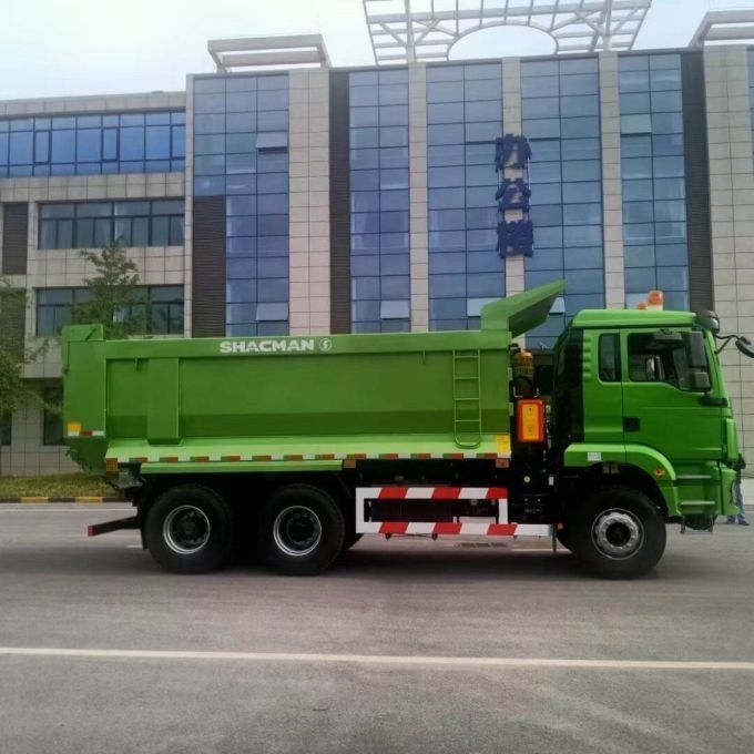 شاكمان 3 محور شاحنة هب H3000 6x4 400HP يورو 2 50 طن ثلاثة محور شاحنة هب