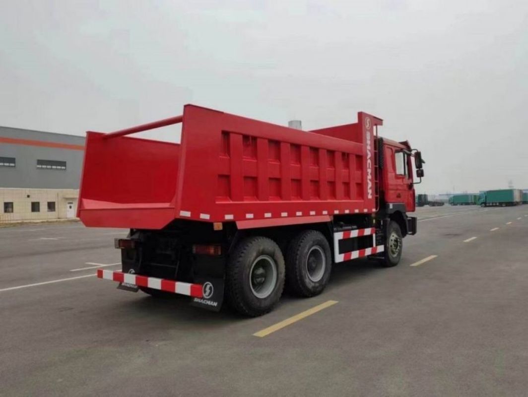 10 محاولات شاكمان الشاحنة الحمراء F3000 شاحنة شاحنة 380HP للتعدين