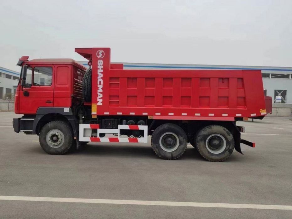 10 محاولات شاكمان الشاحنة الحمراء F3000 شاحنة شاحنة 380HP للتعدين
