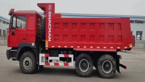 10 محاولات شاكمان الشاحنة الحمراء F3000 شاحنة شاحنة 380HP للتعدين
