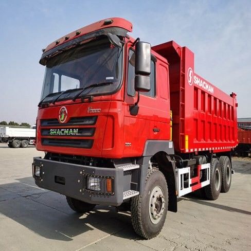 10 محاولات شاكمان الشاحنة الحمراء F3000 شاحنة شاحنة 380HP للتعدين