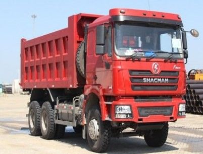 10 محاولات شاكمان الشاحنة الحمراء F3000 شاحنة شاحنة 380HP للتعدين