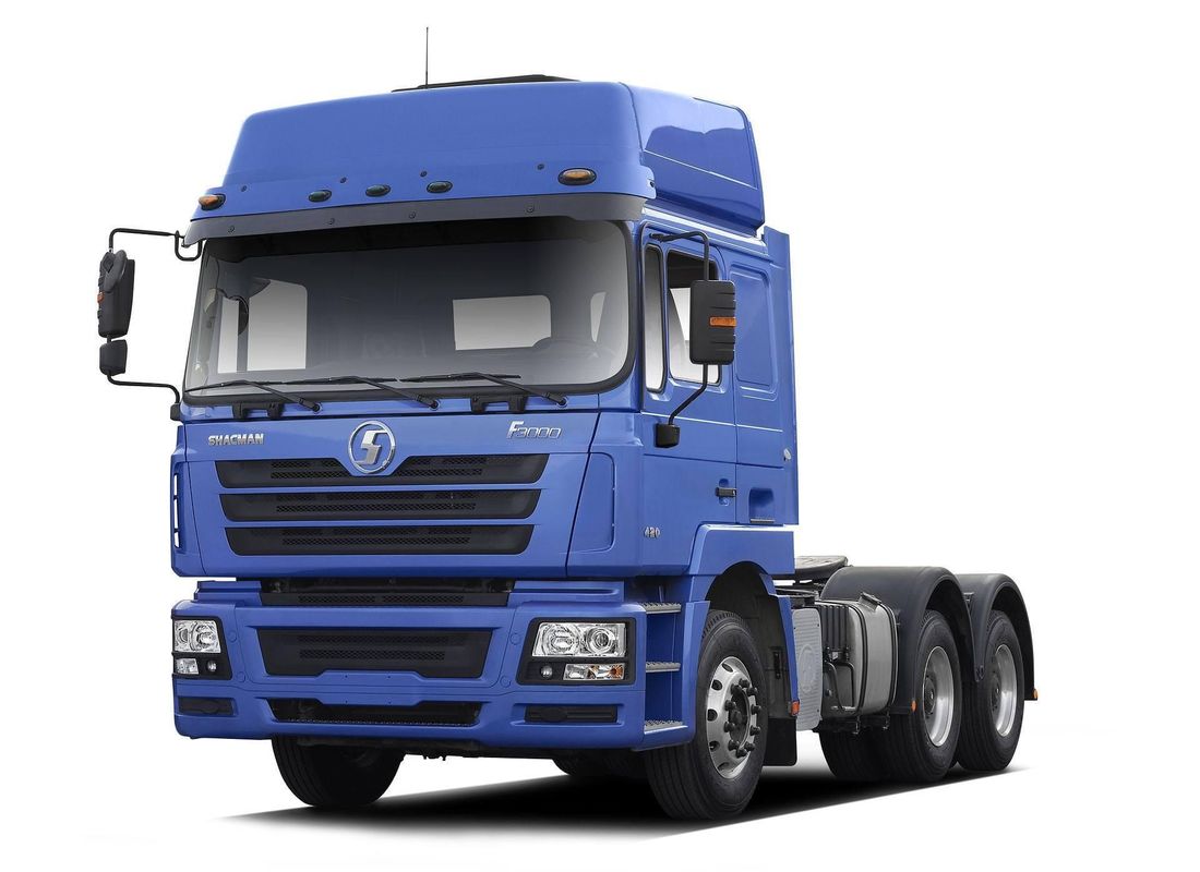 أزرق شاكمان F3000 رأس الجرار 6x4 460 حصان أوروبي شاكمان رأس الجرار