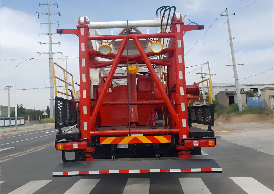 شاكمان H3000 شاحنة حفر النفط 6x4 380HP EuroII بيضاء 50 طن منصة النفط شاحنات نقل
