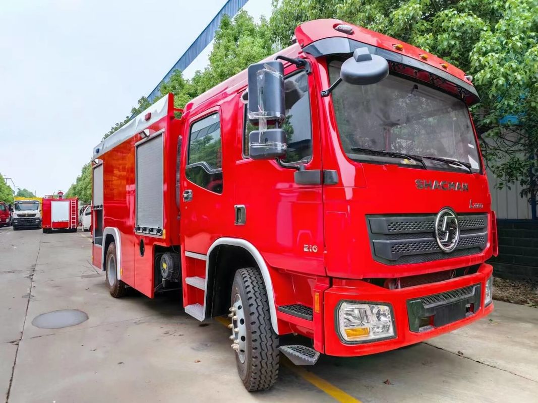 شاحنات خاصة شاكمان F3000 6x4 300HP شاحنة إنقاذ من الحرائق 50T مع WEICHAI WP10.300E22 المحرك و FAST RTD-11509C علبة التروس