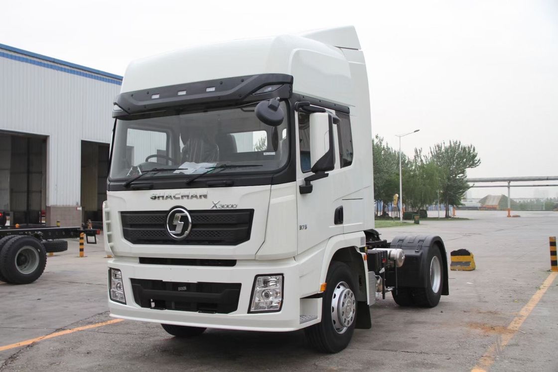 شاكمان شاحنة جرار عالية الجودة X3000 4X2 محرك الديزل 375HP اليورو V 30-40طن النقل اللوجستي شاحنة جرار