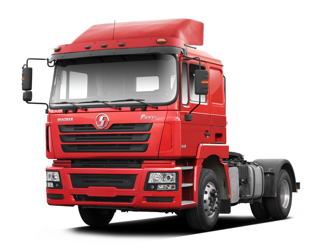 أحمر شاكمان F3000 375HP اليورو V 6 عجلات الجرار رأس 4x2 ويكشاي المحرك
