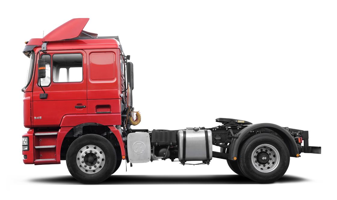 أحمر شاكمان F3000 375HP اليورو V 6 عجلات الجرار رأس 4x2 ويكشاي المحرك