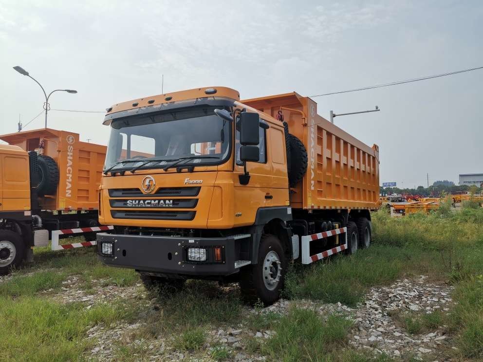 شيكمان 3 محور شاحنة هدر F3000 6x4 430HP اليورو 2 25 طن ثلاثة محور شاحنة هدر