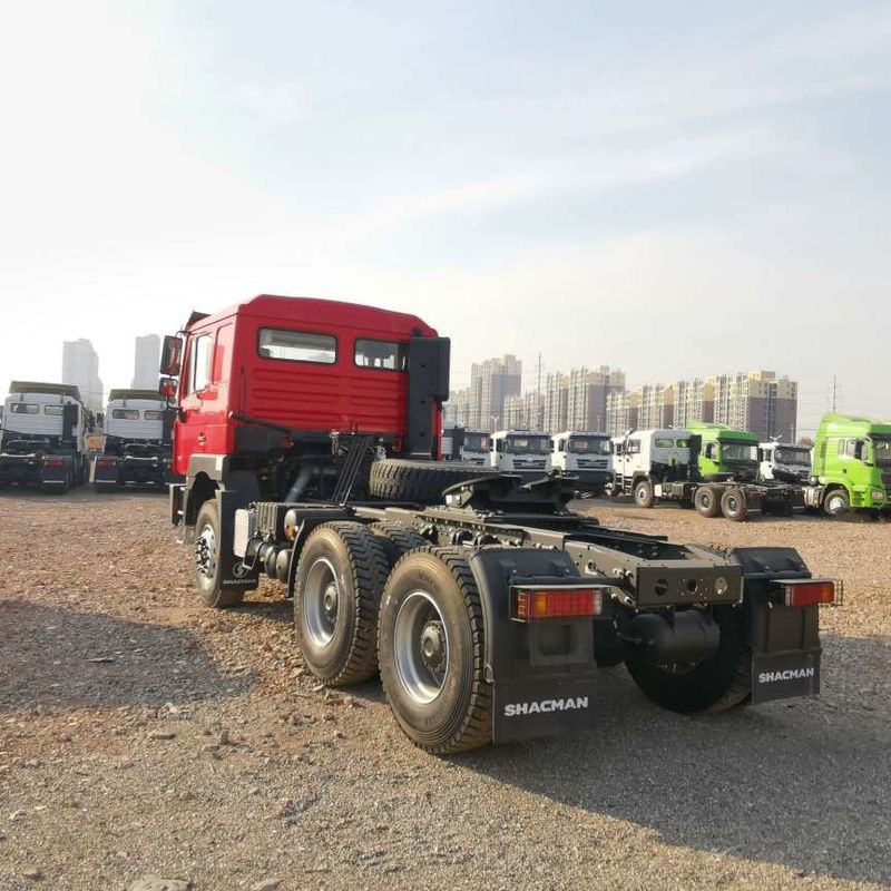 أحمر شاكمان F3000 375HP اليورو V 6 عجلات الجرار رأس 4x2 ويكشاي المحرك
