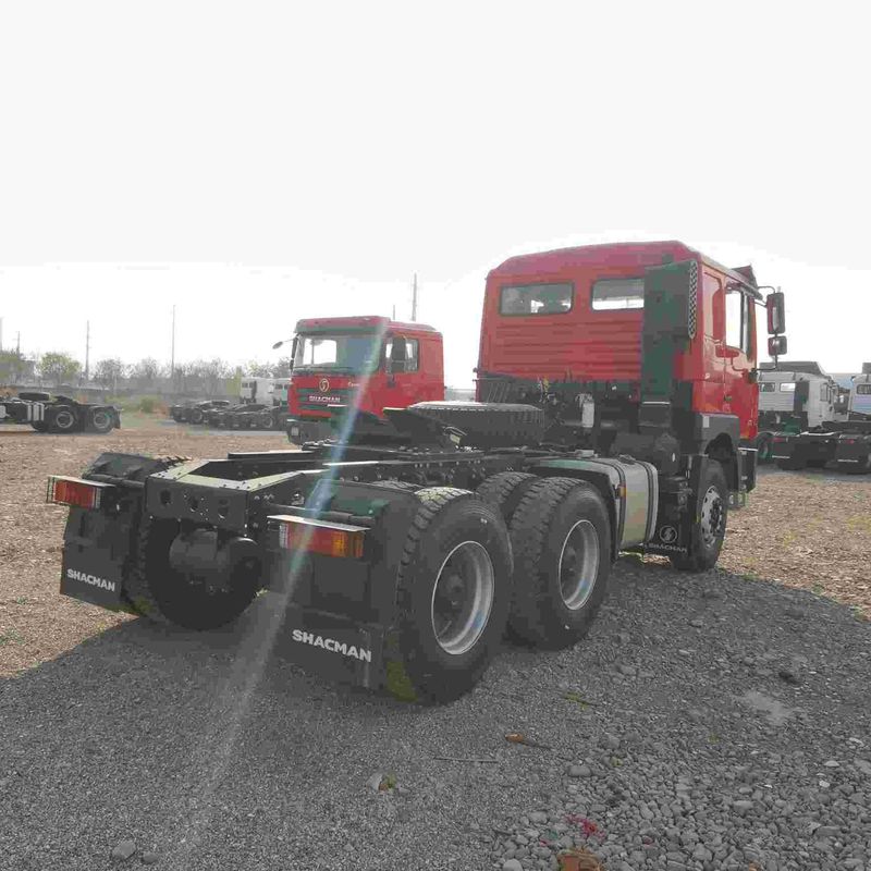 أحمر شاكمان F3000 375HP اليورو V 6 عجلات الجرار رأس 4x2 ويكشاي المحرك