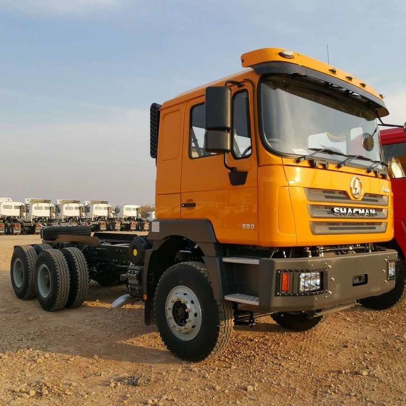 أحمر شاكمان F3000 375HP اليورو V 6 عجلات الجرار رأس 4x2 ويكشاي المحرك