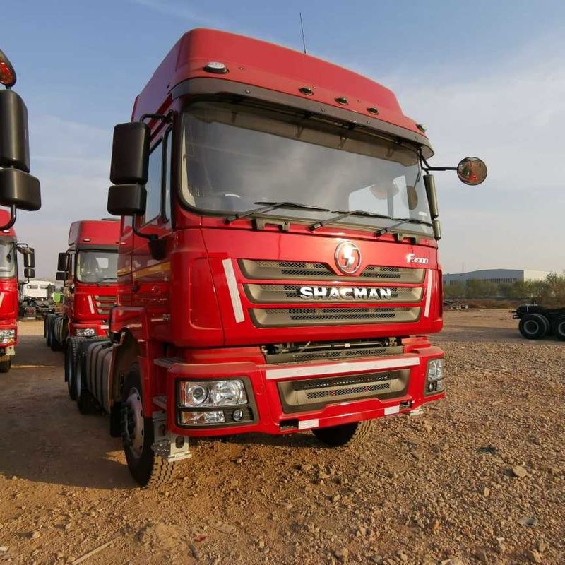 أحمر شاكمان F3000 375HP اليورو V 6 عجلات الجرار رأس 4x2 ويكشاي المحرك