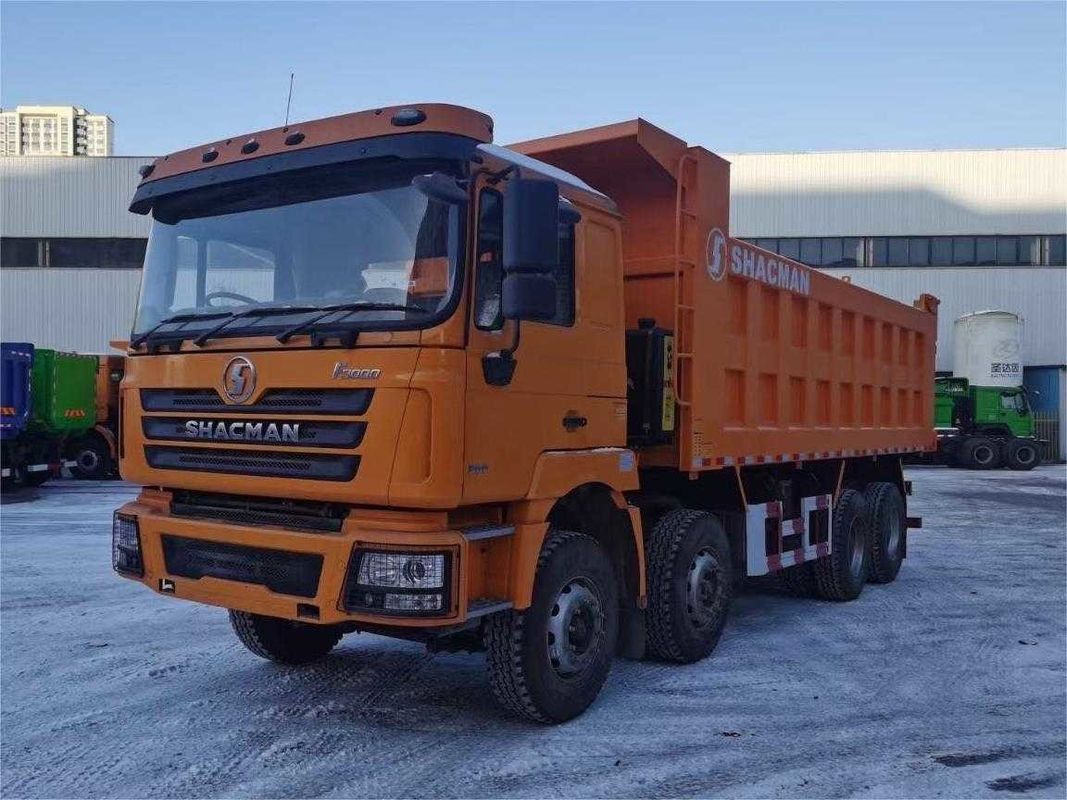 شاكمان F3000 8x4 380HP يورو في ديمب شاحنة محور مرحلة مزدوجة مع محرك ويكاي