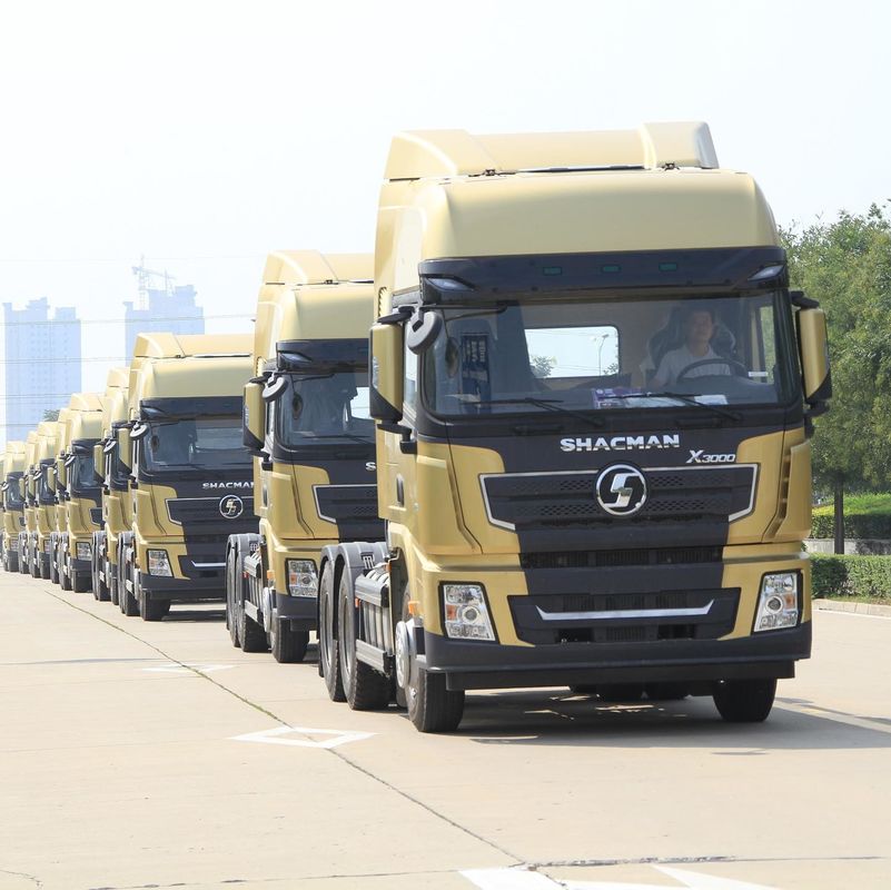 شاكمان X3000 6X4 4x2 شاحنة جرار للجزائر 10 عجلات كومينز 420HP للبيع