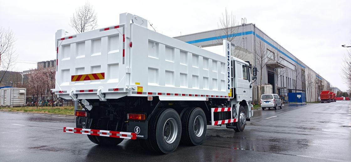 F2000 SHACMAN 290hp WEICHAI محرك الديزل 6x4 شاحنة القمامة 12R22.5 الإطارات