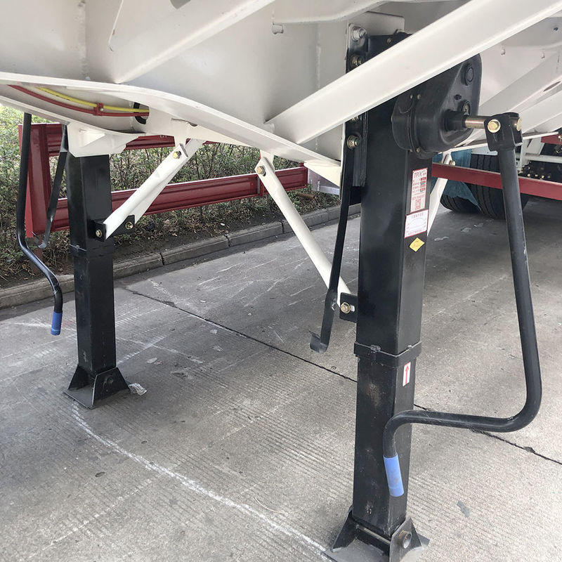 شاكمان فان نوع نصف مقطورة 50T 3 محور قدم جافة نصف مقطورة شاحنة CIMC