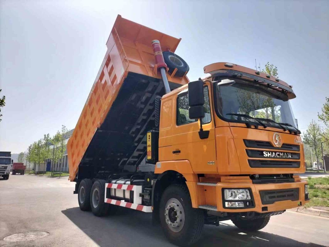 بيع ساخن الشهير شاكمان F3000 375 شاحنة قمامة 6 * 4 ثقيلة 30طن في السوق الأفريقية