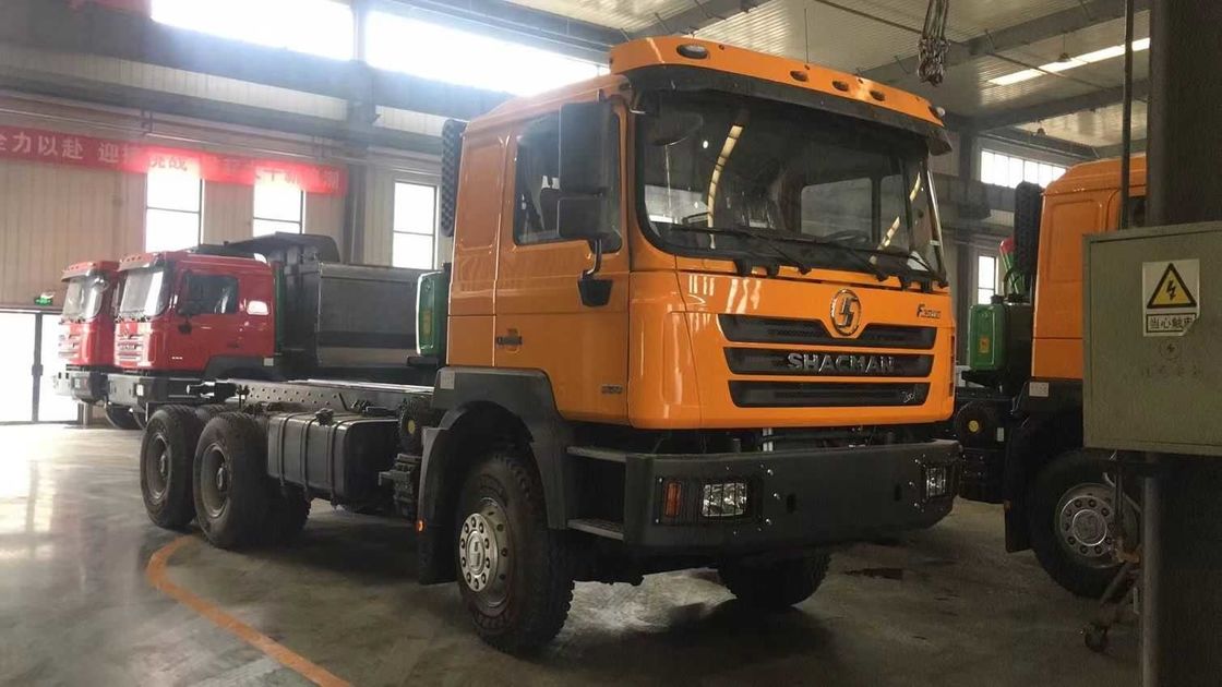 كامنز محرك الديزل شاكمان شاحنة قمامة ثقيلة 25 طن حمولة X3000 6x4 420 يورو III