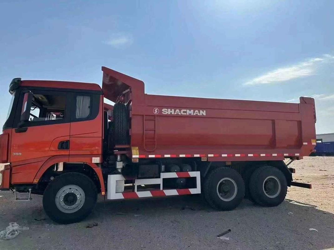 كامنز محرك الديزل شاكمان شاحنة قمامة ثقيلة 25 طن حمولة X3000 6x4 420 يورو III