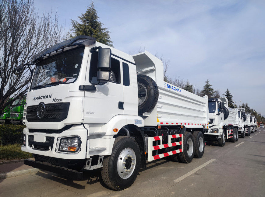 شاكمان X3000 F3000 H3000 L3000 6x4 شاحنة القمامة 440 حصان 380 حصان 375 حصان 430 حصان شاحنة النقلب مع محرك كامينز