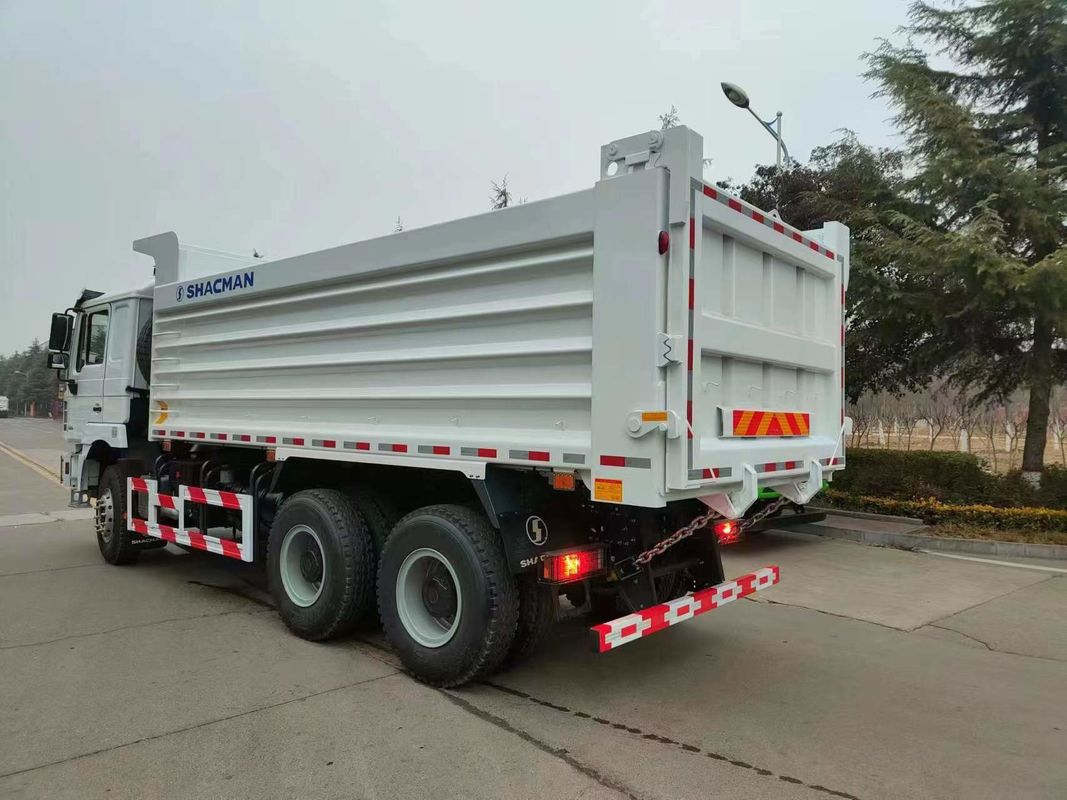 شاكمان X3000 F3000 H3000 L3000 6x4 شاحنة القمامة 440 حصان 380 حصان 375 حصان 430 حصان شاحنة النقلب مع محرك كامينز