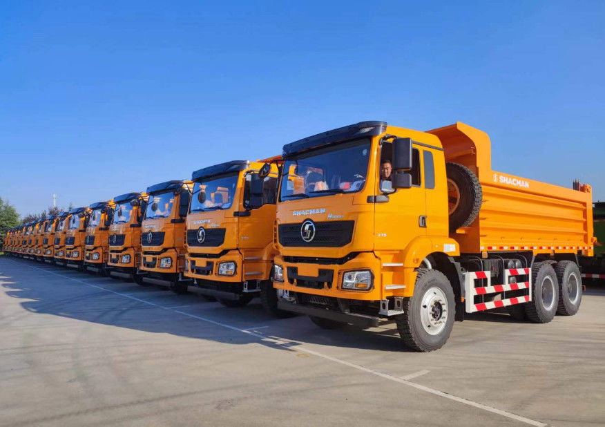 شاكمان X3000 F3000 H3000 L3000 6x4 شاحنة القمامة 440 حصان 380 حصان 375 حصان 430 حصان شاحنة النقلب مع محرك كامينز