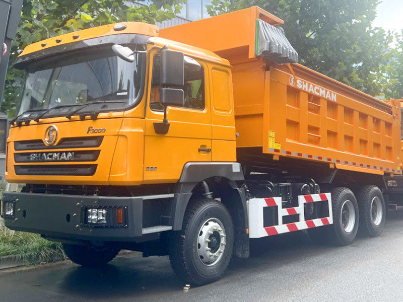 شاحنة أورورا البيضاء الثقيلة مع MAN 2 * 16 T محور مزدوج المراحل و φ430 الحاجز الرباعي